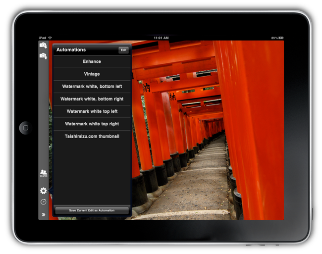 Filterstorm Fushimi Inari Automations Image
